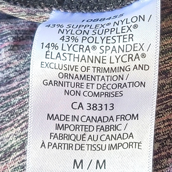 Tuff Athletics Capri Leggings Size M - Picture 6 of 7